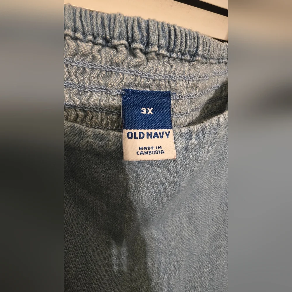 Old Navy Light Blue Denim Dress - Picture 6 of 6